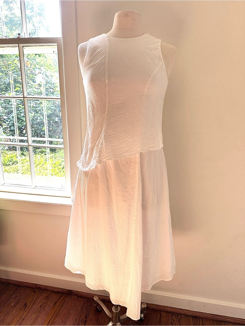 Rag & Bone White Handkerchief Dress Size S